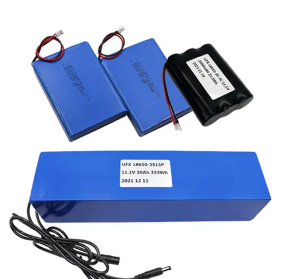 11.1 V Lithium Battery Pack