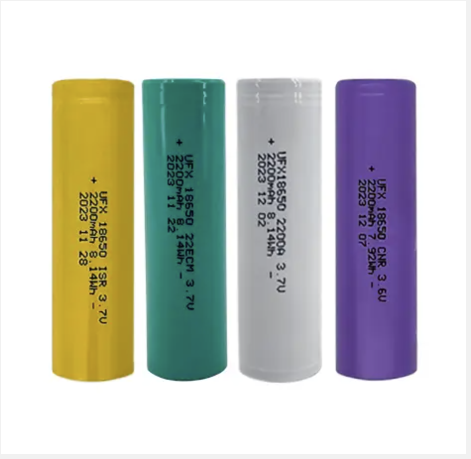Li-ion 18650 Battery 2200mAh Li-ion 18650 Battery 2200mAh